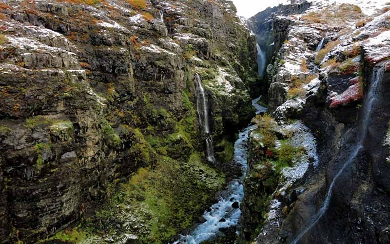 island gulfoss wasserfall